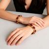 Earrings Ruby Stretch Bracelet Ladies Vintage Court Vtage Light Luxury Premium Jewelry