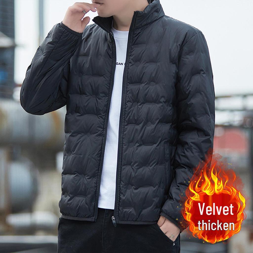 90% Down Men's Versatile Stand Collar Lightweight Jacket - 2025 Autumn/Winter Collection