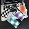 Retro Classic Chess Board Grid Shockproof Phone Case for iPhone 17 Air 16 16E 15 Pro Max 14 Plus 13 Mini 12 Back Cover Anti Fall