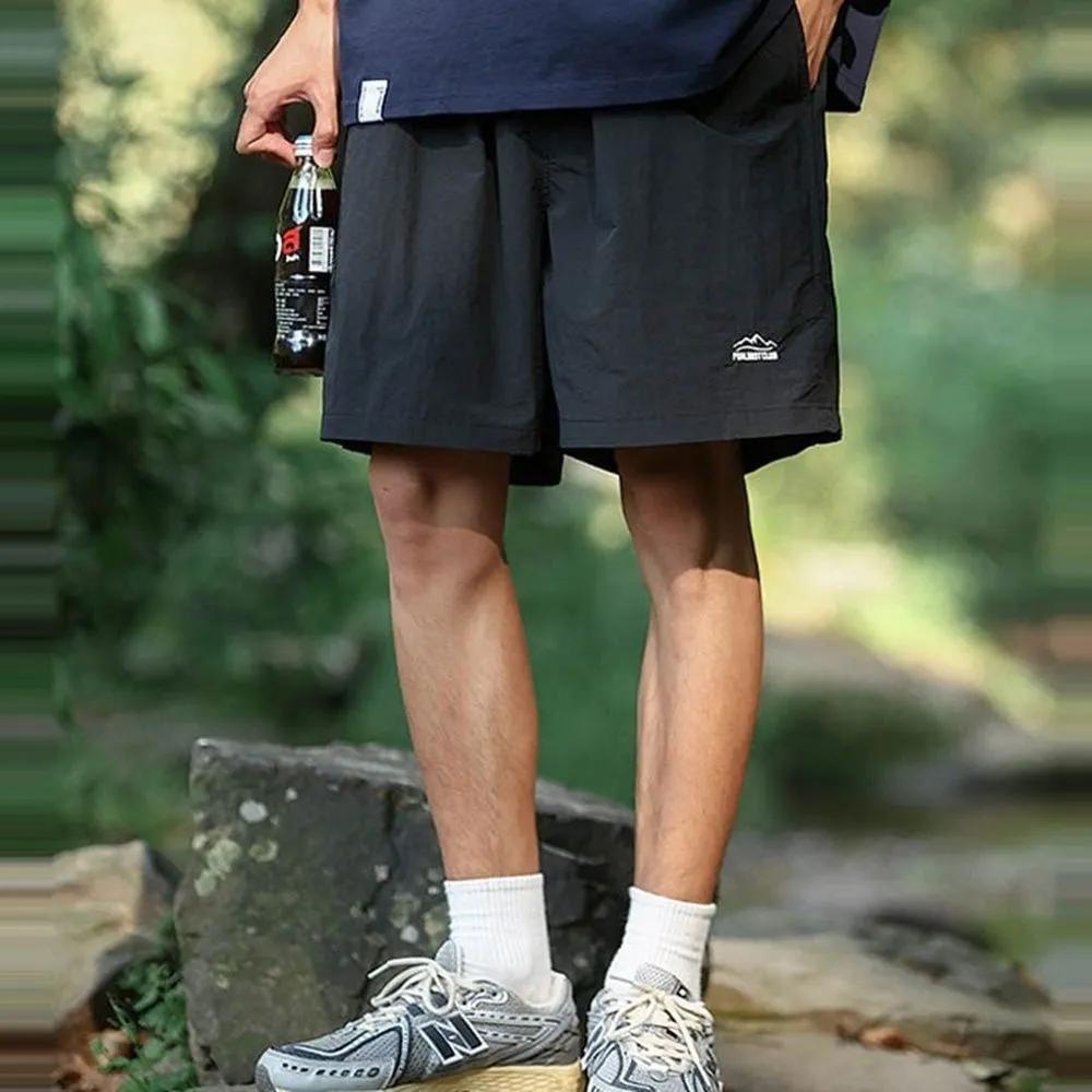 Men s Summer Outdoor Daily Look Comfortable Elastic Waist Shorts Elastic Pants Gym Shorts Men s Shorts XL