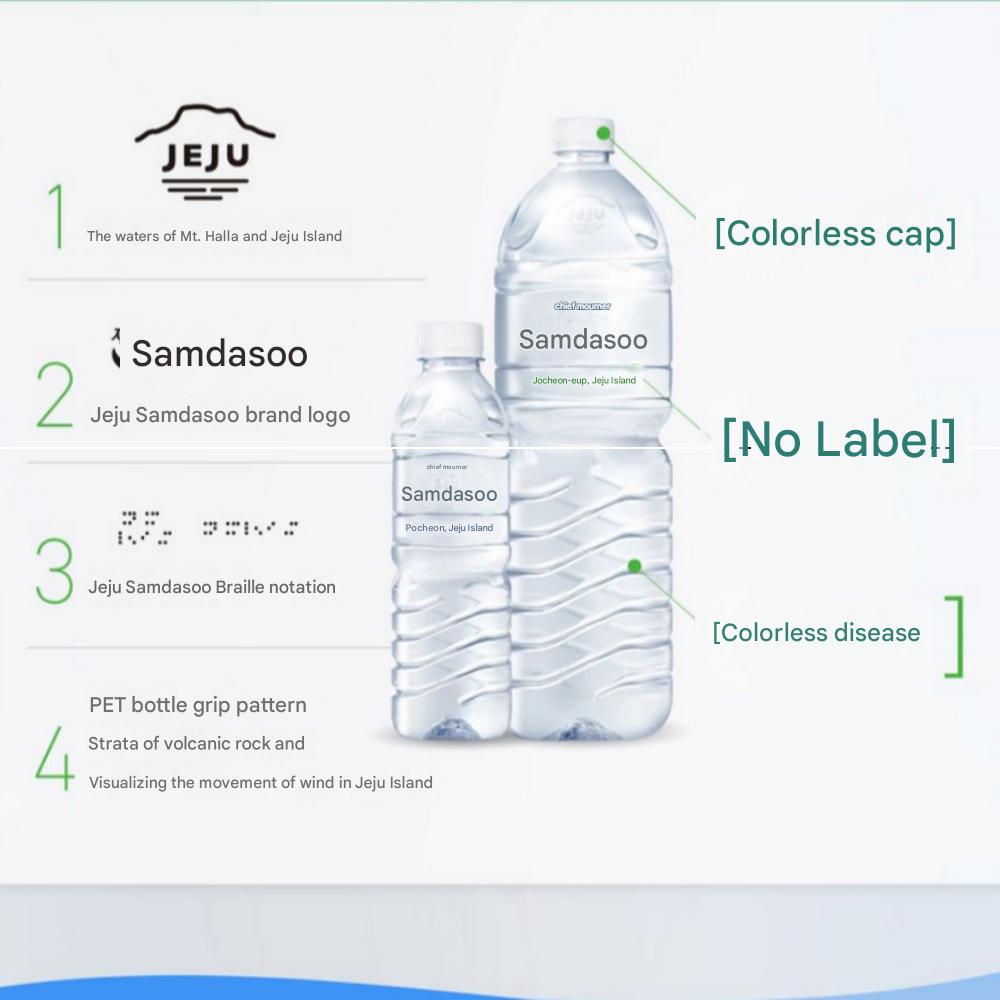 Jeju Samdasoo mineral water, 330ml x 20 bottles