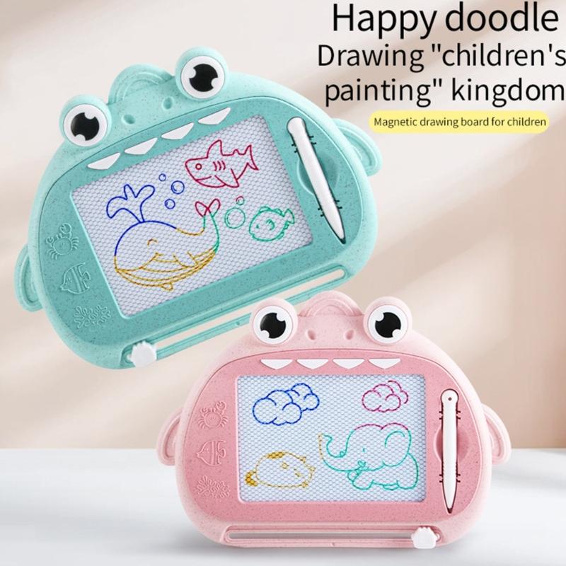 Drawing Board For Toddlers Magnetic Drawing Tablet Educational Travel Game Gift With Easy Clean