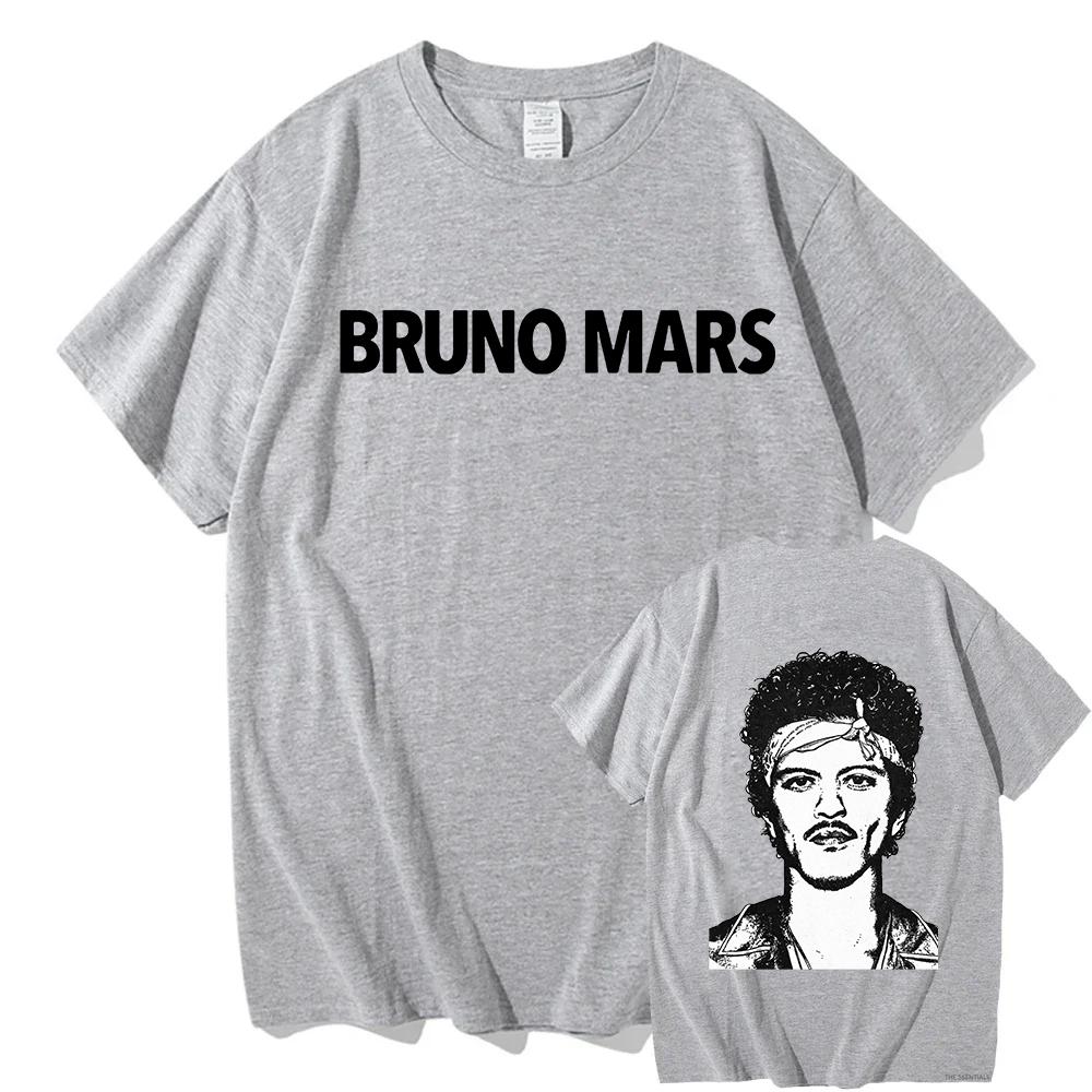 Bruno Mars The RoUnisextic Tour 2026 Tričko Krátký rukáv Bavlna Dámské Mám chuť na Trička Ležérní Volné Unisex Trička Vrcholy Trička