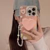 Laser Color Love Stand Suitable for Apple 16pro Max Mobile Phone Case IPhone 15 Chain 11 Hard 13