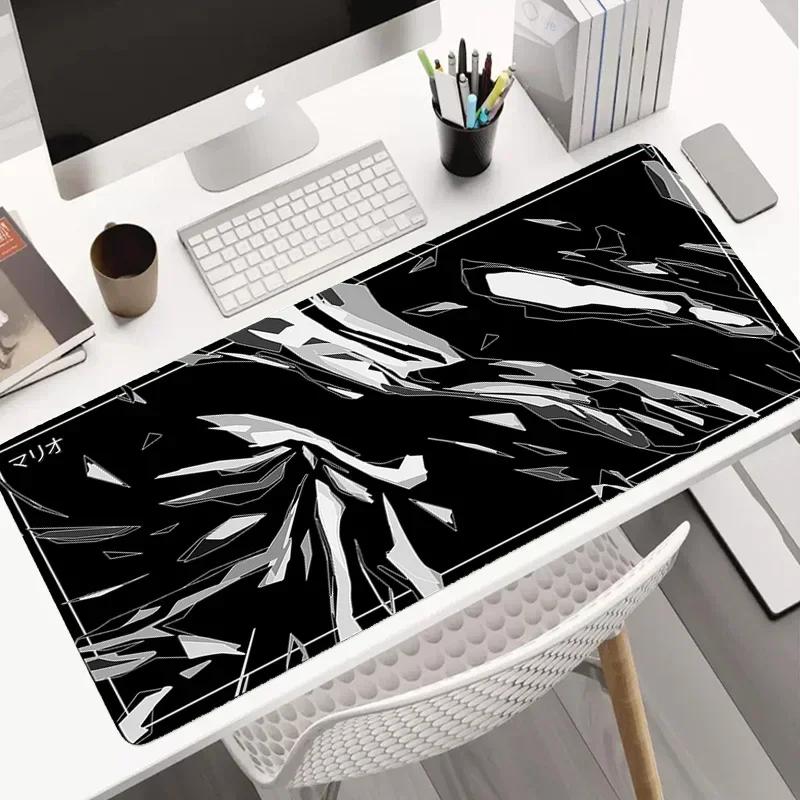 Sell Large Gaming Mouse Pad Multi-size Gamer Mat Abstract XL Computer Cushion Keyboard Desk Non-Slip Rubber Locking Edge Rug