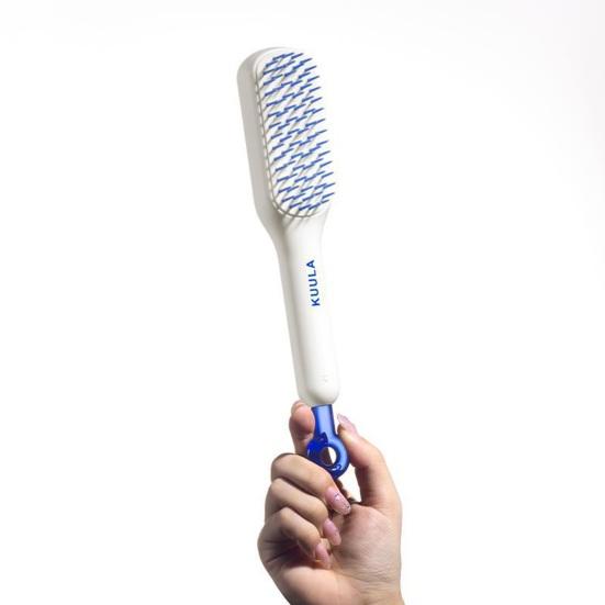 Telescopic Massage Comb Self-Cleaning Anti-Static One-Pull Comb Brush Swivel Portable Clean Retractable Shaping Massage Hairbrush