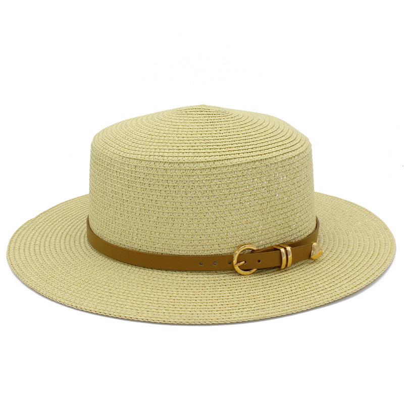 Women's New Spring and Summer Bowler Hat Fashion Panama Straw Hat Outdoor Sun Hat French Beach Hat Cool Hat