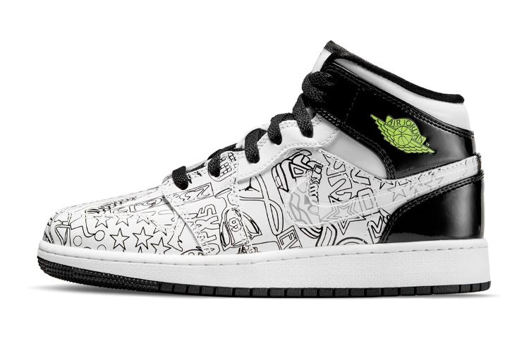 Jordan 1 Mid SE DIY GS DC4099-100 36.5