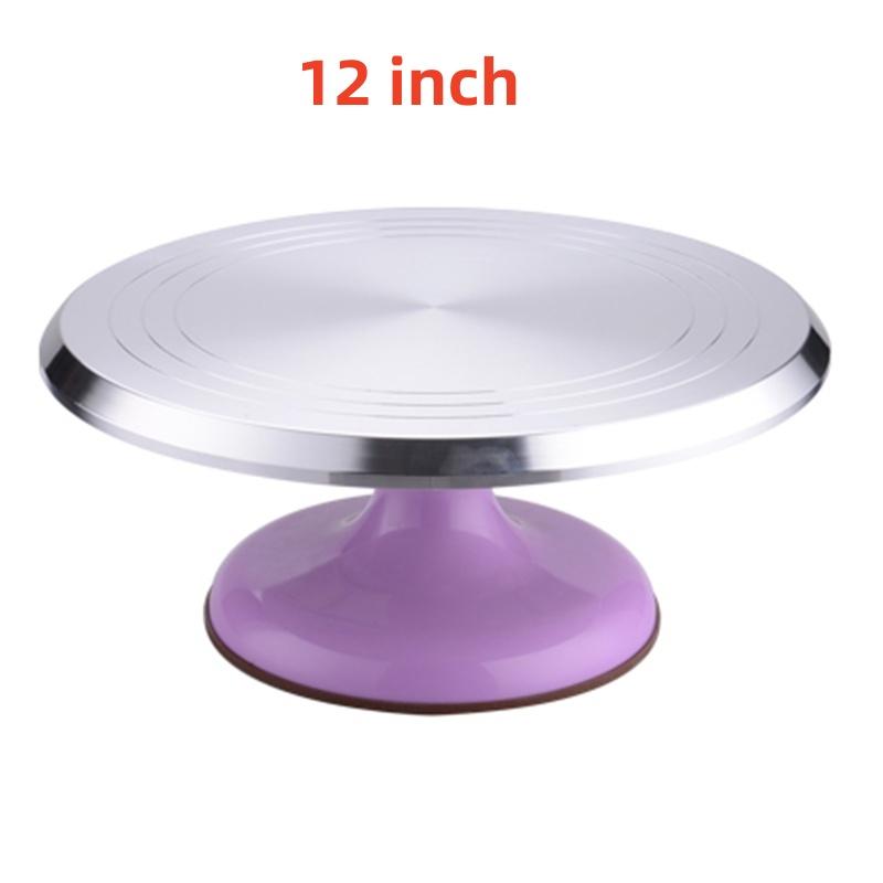 Cake Stand Baking Tool 10 12 14 Inch Mounted Cream Cake Table Turntable Rotating Table Stand Base Turn Around Decorating Table