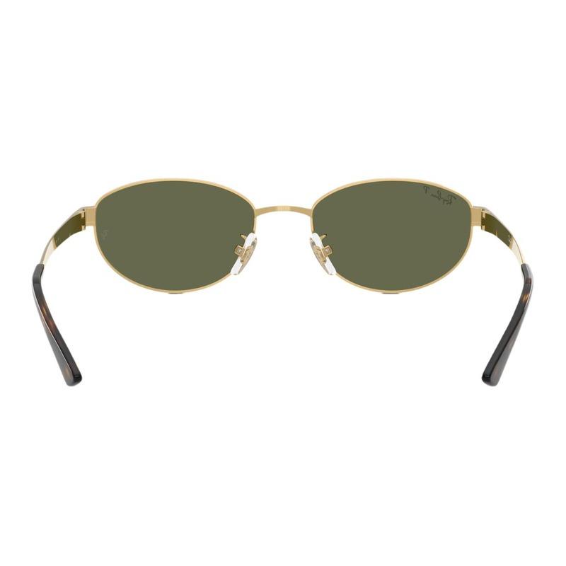 RAYBAN 3774D Personalized Design Metal Oval Sunglasses Unisex Couple Style Same Gold 001/9A 0RB3774D