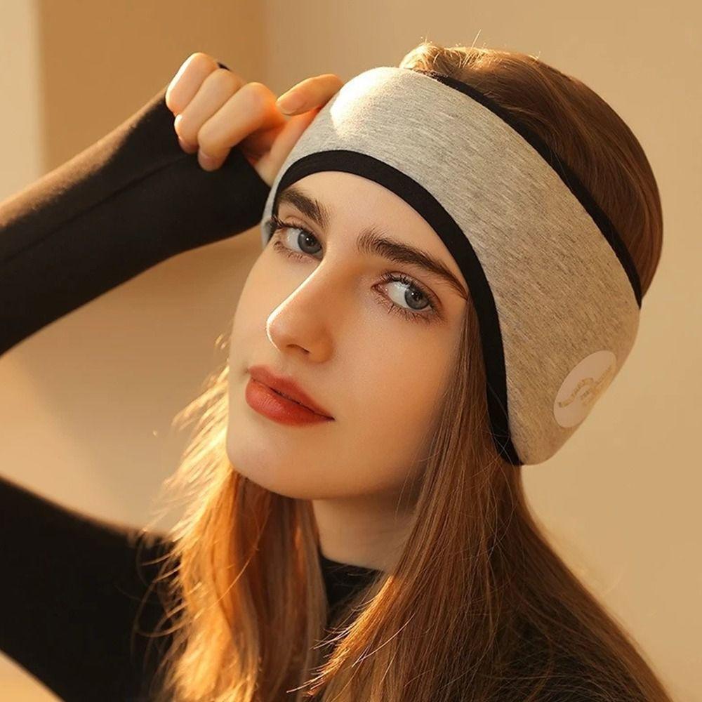 1Pcs Noise-reducing Anti-noise Earmuffs Adjustable 2 in 1 Eye Mask Insulated Sound Insulation Sleep Earplugs For Men Women
