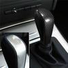 Kohlefaser-Look Schalthebelknauf Kopfabdeckung Passend für BMW 3er E90 E91 E92 E93