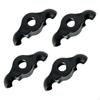 4 Pack Indoor Cycling Snap Feet Adapters for Bike Workouts