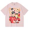 230 Gsm 100% Cotton Haikyu V6 Print Unisex Heavy Cotton T Shirt