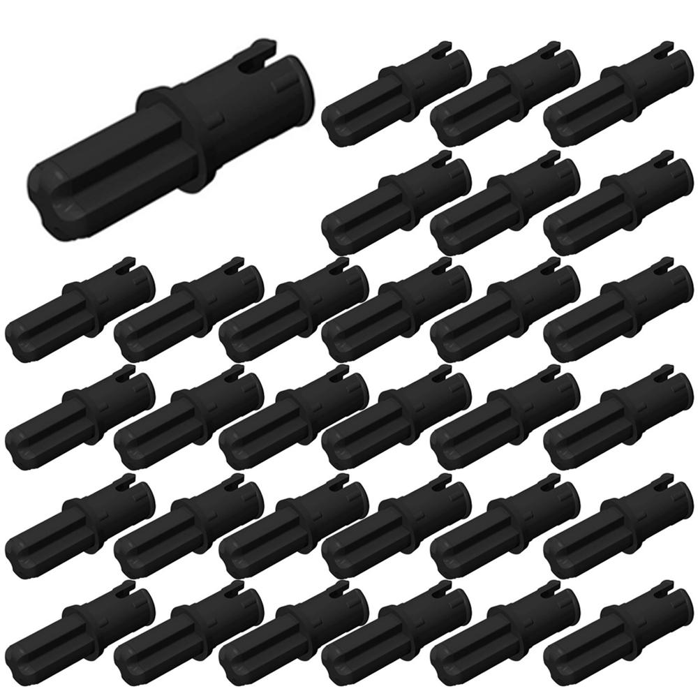 60PCS 43093 Axle 1L Pin Friction Ridges Lengthwise Bricks Toys For Technical MOC Buildings Blocks Compatible Assembled Figure