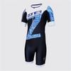 Zone Men Cycling Short Sleeve Swiming Suit Triathlon Bike Racing Tri Suit Maillot Ciclismo Swimming Running Clothing Skinsuit