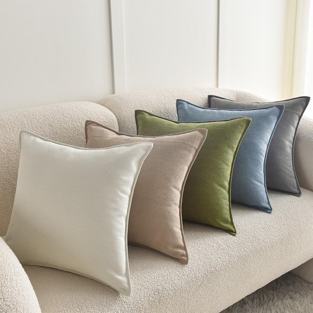 Polyester Chenille Cushion Covers 18inch Square Pillow Cases New Pillow Covers Home Decoration
