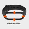 Silicone Strap for Xiaomi Mi Band 5 4 3 Sport Wrist Strap Miband 5 Bracelet Replacement Watchband For Xiaomi Mi Miband 4 3 Strap