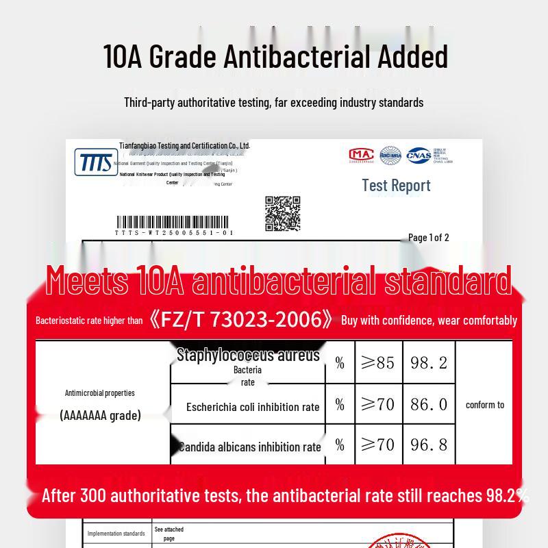 Langsang Men's Pure Cotton Antibacterial Boxer Briefs