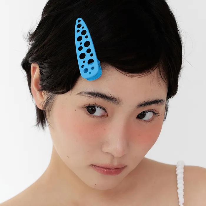 dot dot hair pin - blue