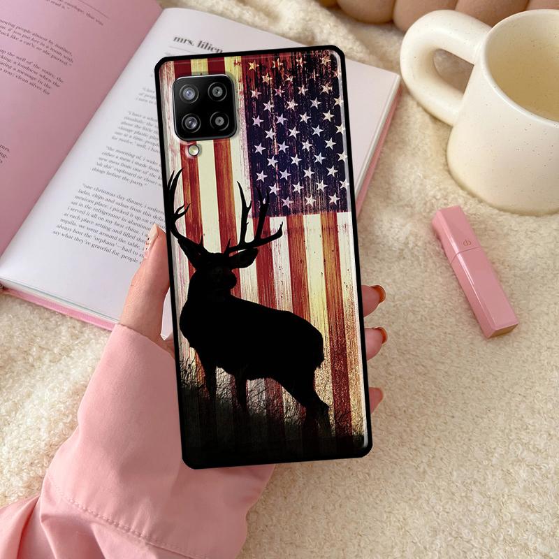 Deer Hunting Camo For Samsung Galaxy A16 A26 A36 A56 A06 A53 A33 A13 A12 A32 A52 A55 A35 A15 A54 A34 A14 Case