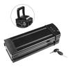 Reliable Electric Bike Battery Box, Ebike Holder Case with Charging Socket, Output Port , Perfect for Electric Bicycles