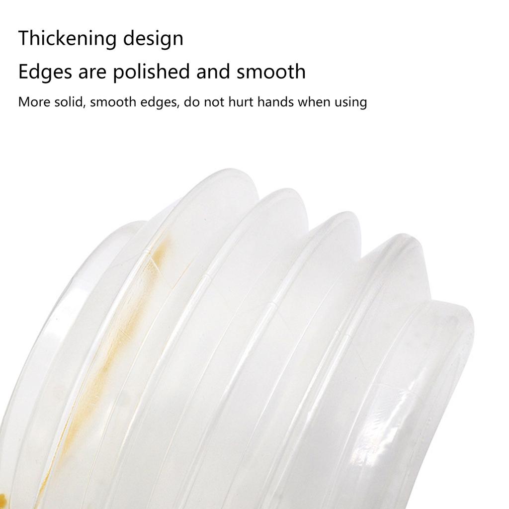 Paint Brush Washer Collapsible Washing Bucket Brush Holder Foldable Transparent Brush Washer for Outdoor Indoor Painting