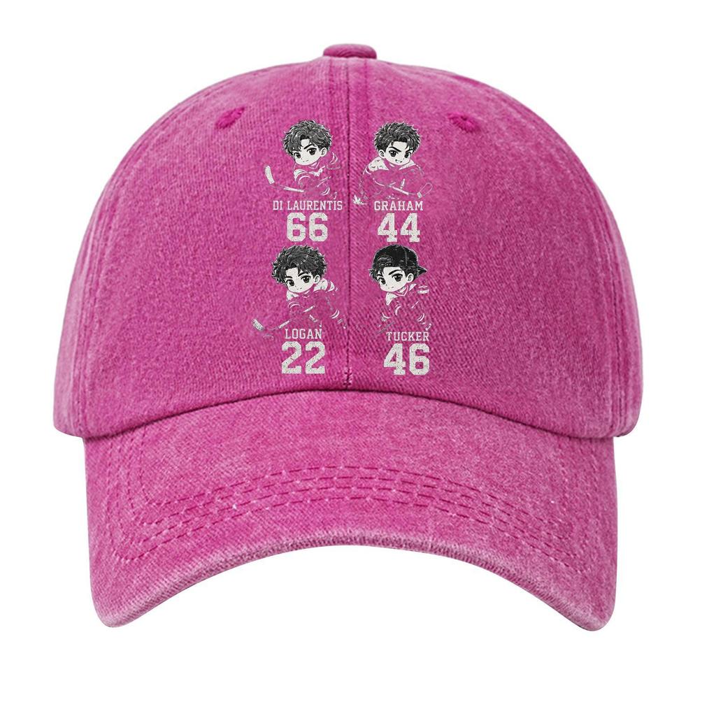 Washed Cotton Baseball Cap Vintage Soft Top Denim Hat Distressed Look Adjustable Back Strap Casual Style