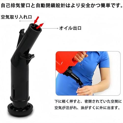 loyfreeyo Portable Gasoline Can, Emergency Gas Tank, 5L/10L/20L Capacity, Portable, Ultra-Lightweight, High-Density Polyethylene, Automatic Closure, B