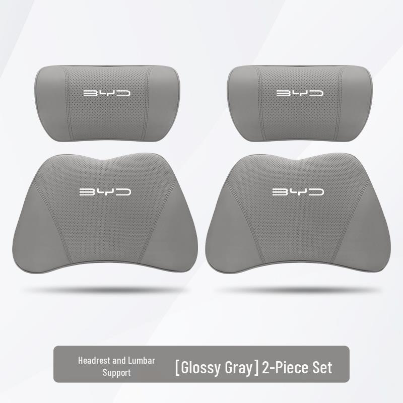 BYD E2/E3/E9 Memory-Schaum Nacken- und Lendenwirbelstützkissen-Set