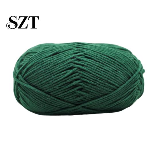 Milk Cotton Crochet Knitted Yarn Knitting Wool Professional Ultra Soft Needlework DIY Woollen 4Ply for Home