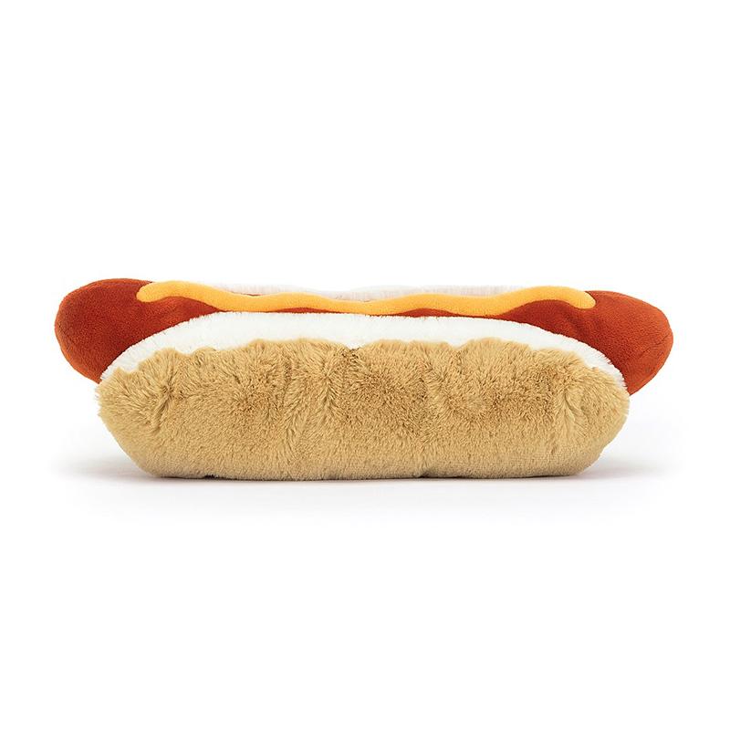 JELLYCAT Fun Food Series Fun Hot Dog Gourmet Doll Plush Doll 11cm Tall