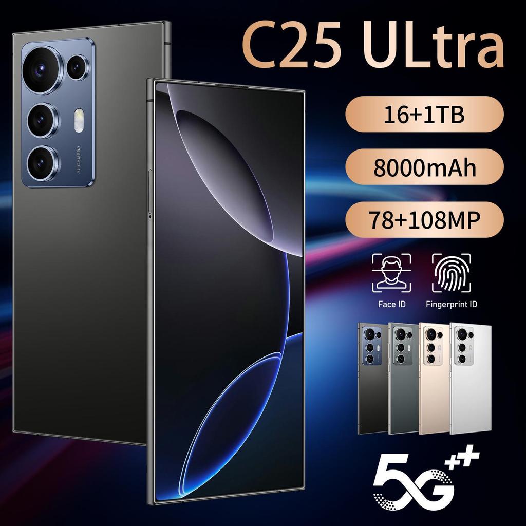 C25 Ultra 7.3-Inch Android Smartphone, 16GB+1TB, New Model