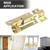 Stainless Steel Door Latch Anti-theft Sliding Bolts Lock Durable Door Lock Bolts  Home