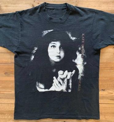 1991 Kate Bush Sensual World Shirt Short Sleeve Black Unisex S5XL Unisex T-Shirt