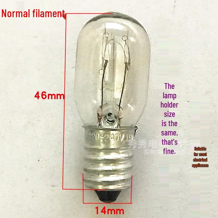 15W Dimmbare LED-Glühbirne für Kühlschrank, Mikrowelle, Backofen, Dunstabzugshaube, Salzkristalllampe und Schreibtischlampe