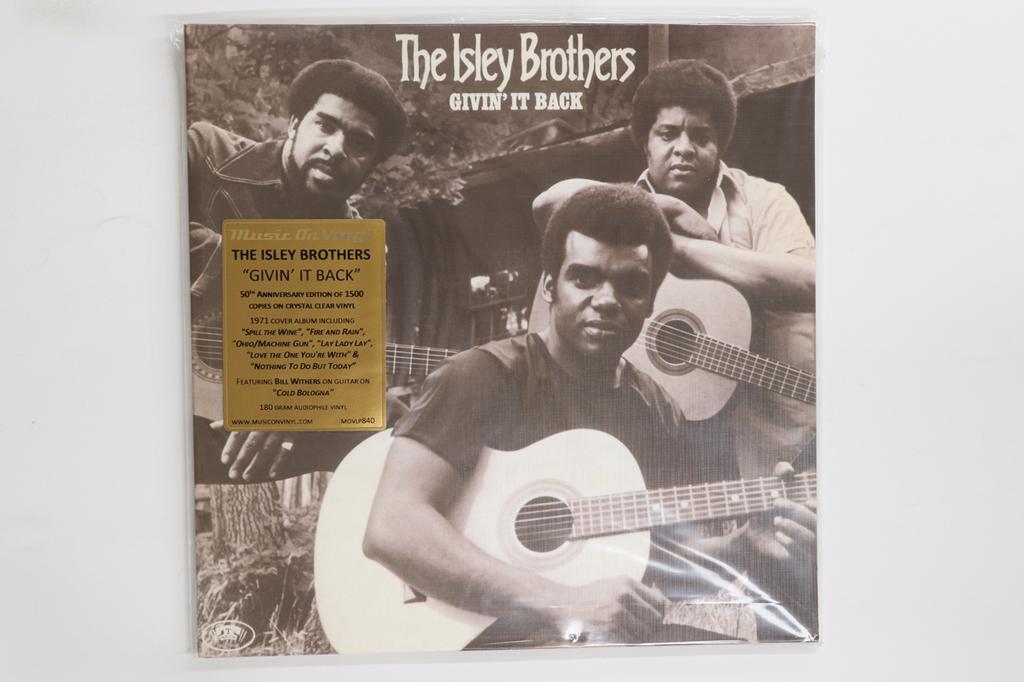 LP Record ISLEY BROTHERS Givin It Back MOVLP840 MUSIC ON VINYL 2021 Europe SoulFunk Used