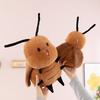 Simulation cockroach doll bee doll cockroach small strong plush toy sofa ornament sleeping pillow