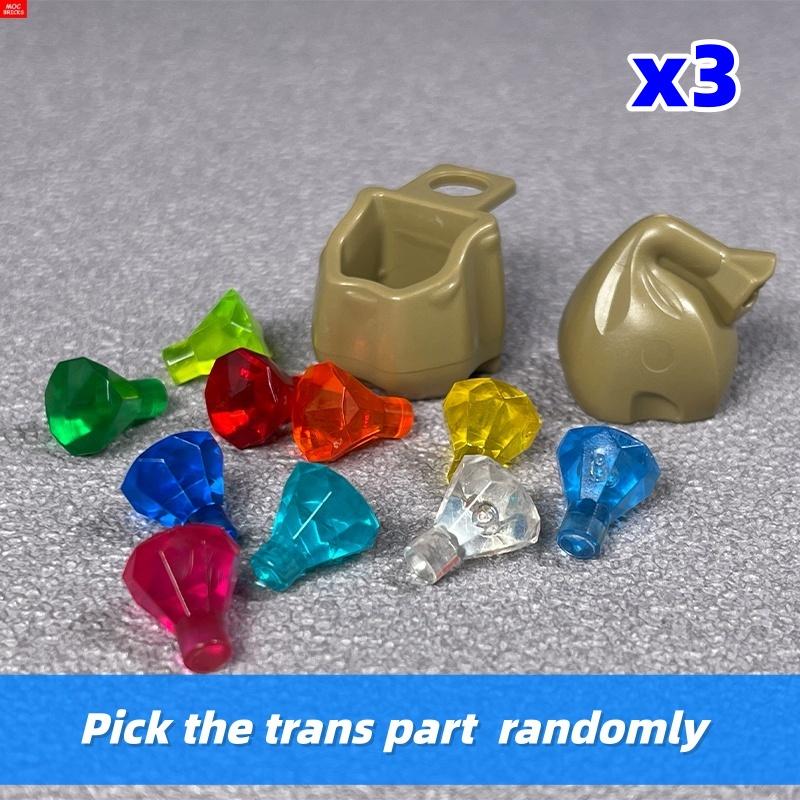 

MY OWN CREATION Blocks desert Hunting Gem stone 30385 Diamond Gem 28556 30153 treasure box Add-ons Building Blocks Learning Toy