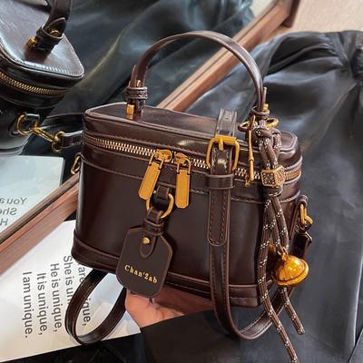 Premium Design Box Bag Hand Bag Popular Shoulder Crossbody Bucket Bag Women'S Bag