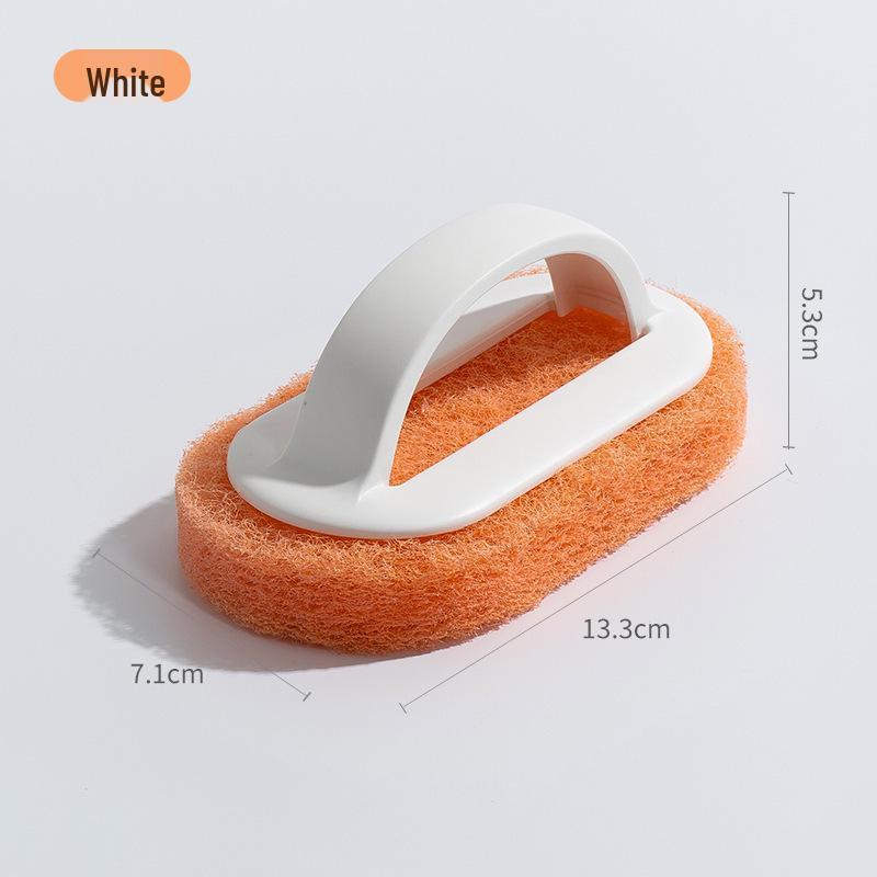 Multi-Purpose Cleaning Brush Set: Bathtub, Tile, Kitchen Pot & Dish Sponge Brush