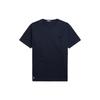 Polo Ralph Lauren Ss23 Solid Color Logo Embroidered Crew Neck Short Sleeve T-Shirt Men Tops Navy-Blue MNPOTSH1N821227-410