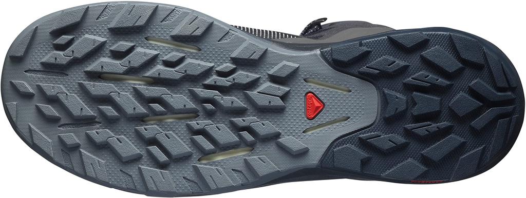 Salomon Outpulse Mid Size Gore-Tex Men's Hiking/Trekking Shoes, Black/Ebony/Vanilla Ice, 26.5cm