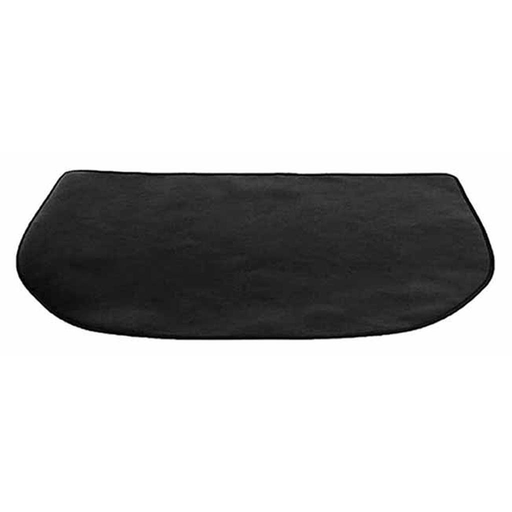 Fireplace Mat Fireproof Indoor Fire Pit Under Grill Mats Protect Floors and Decks From Sparks Embers Black