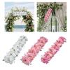 Artificial Flowers Flower Wall Panels Realistic Arch Door Flower Row for Wedding Craft Art DIY Photo Background Reception