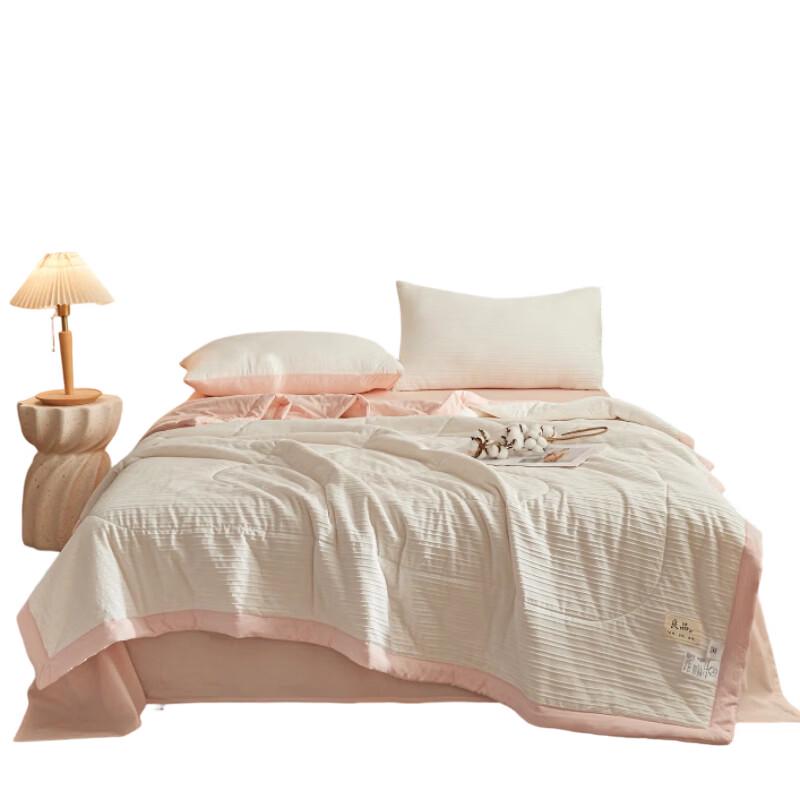 

Beijiamei 100% Xinjiang Cotton Super Soft Knitted Summer Quilt
