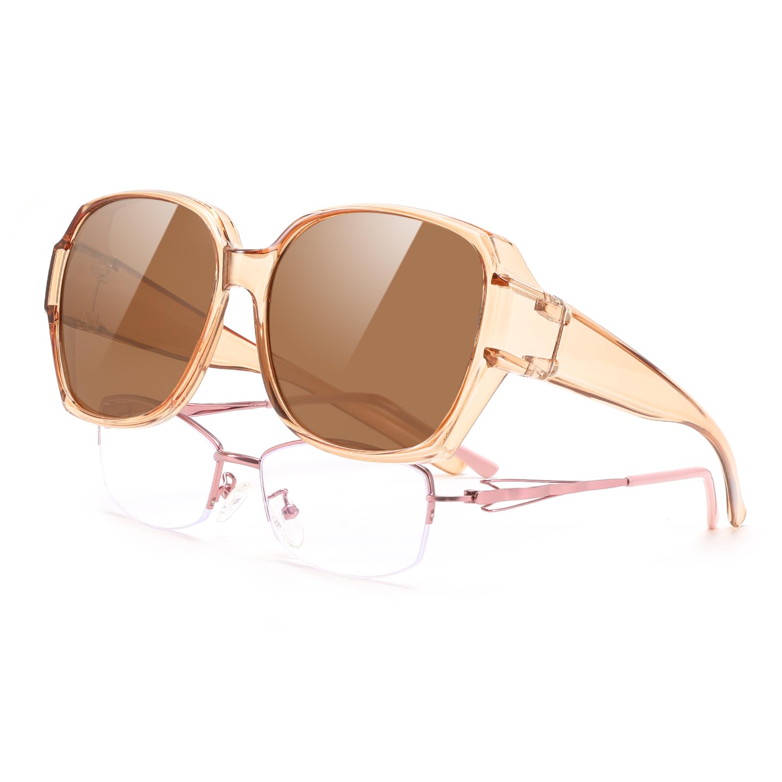 

Feisedy Sunglasses Over Large UV UV B1114 Glasses, Size, Women s, Protection, Rays,