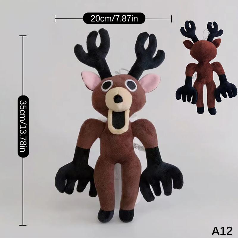 

99 ночей в лесу Плюшевая игрушка Антилопа Монстр Фигурки Украшения Плюшевая подушка Кукла Декоративная мягкая фигурка Снятие стресса