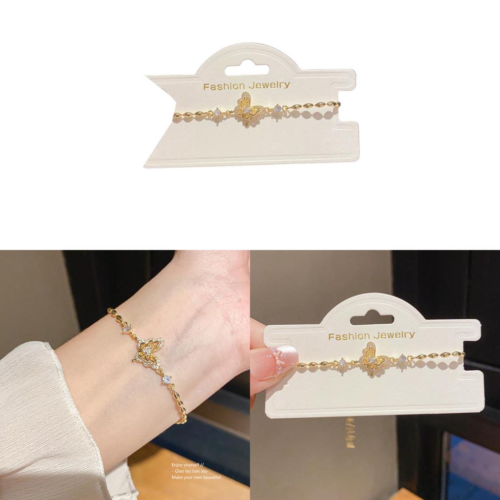 Copper Zircon Insect Design Fashion Hand Chain For Women Office Wear