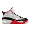 Air Jordan Dub Zero Varsity Red 2022 Scarpe da Ginnastica da Uomo Bianco Rosso Vero Nero 311046-160
